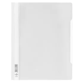 Gyorsfűző, PP, A4+, DURABLE, fehér (DB257002)