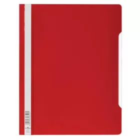 Gyorsfűző, PP, A4+, DURABLE, piros (DB257003)
