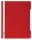 Gyorsfűző, PP, A4+, DURABLE, piros (DB257003)