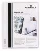 Gyorsfűző, A4, széles, panorámás, DURABLE DURAPLUS®, fehér (DB257902)