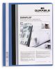 Gyorsfűző, A4, széles, panorámás, DURABLE DURAPLUS®, kék (DB257906)