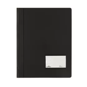   Gyorsfűző, A4, extra erős, széles, DURABLE, fekete (DB268001)
