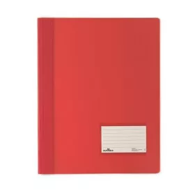  Gyorsfűző, A4, extra erős, széles, DURABLE, piros (DB268003)