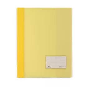   Gyorsfűző, A4, extra erős, széles, DURABLE, sárga (DB268004)