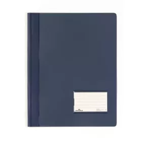   Gyorsfűző, A4, extra erős, széles, DURABLE, sötétkék (DB268007)