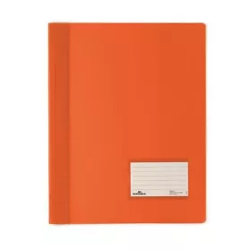   Gyorsfűző, A4, extra erős, DURABLE DURALUX&reg;, áttetsző narancs (DB268009)