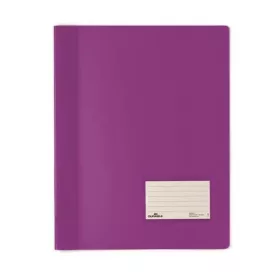   Gyorsfűző, A4, extra erős, DURABLE DURALUX&reg;, áttetsző lila (DB268012)