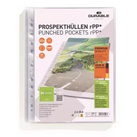   Genotherm, lefűzhető, PP, A4, 80 mikron, DURABLE PREMIUM (DB268619)