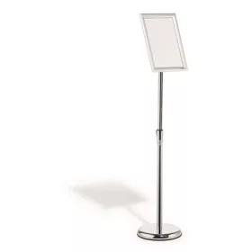   Posztertábla, állványos, A4, alumínium keret, DURABLE (DB479823)