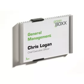   Információs tábla, 149x105,5 mm, DURABLE INFO SIGN, ezüst (DB480123)