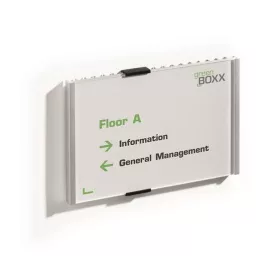   Információs tábla, 210x148,5 mm, DURABLE INFO SIGN, ezüst (DB480523)