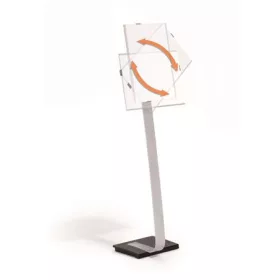 Padlóállvány, A3, DURABLE INFO SIGN, ezüst (DB481323)