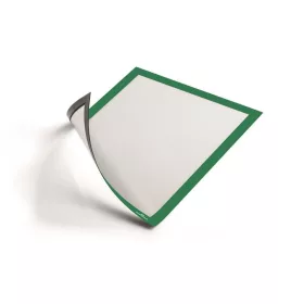   Infokeret, A4, mágneses, DURABLE DURAFRAME&reg; MAGNETIC, zöld (DB486905)