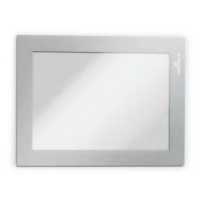   Infokeret, öntapadó, A6, DURABLE DURAFRAME&reg;, ezüst (DB487023)