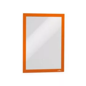   Infokeret, A4, öntapadó háttal, DURABLE DURAFRAME&reg;, narancs (DB487209)