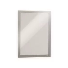   Infokeret, A4, öntapadó háttal, DURABLE DURAFRAME&reg;, ezüst (DB487223)
