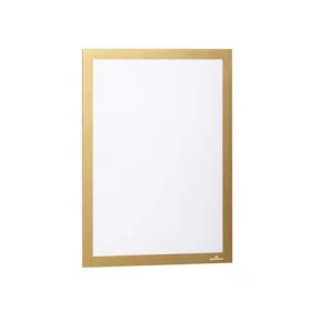   Infokeret, A4, öntapadó háttal, DURABLE DURAFRAME&reg;, arany (DB487230)