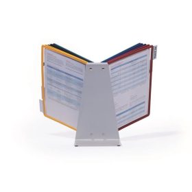   Bemutatótábla tartó, asztali, 10 db bemutatótáblával, DURABLE VARIO&reg; 10, vegyes szín (DB557000)