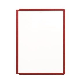 Bemutatótábla, A4, DURABLE SHERPA®, piros (DB560603)