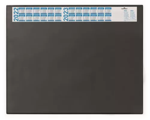 Könyökalátét, 650x520 mm, éves kalendárral, DURABLE, áttetsző (DB720401)