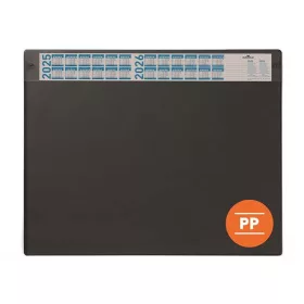   Könyökalátét, 650x480 mm, éves naptárral, DURABLE, fekete (DB722501)