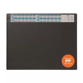   Könyökalátét, 650x480 mm, éves naptárral, DURABLE, fekete (DB722501)