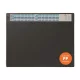 Könyökalátét, 650x480 mm, éves naptárral, DURABLE, fekete (DB722501)