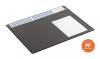 Könyökalátét, 650x480 mm, éves naptárral, DURABLE, fekete (DB722501)