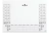 Könyökalátét tömb, 570x410 mm, éves naptárral, DURABLE (DB729202)