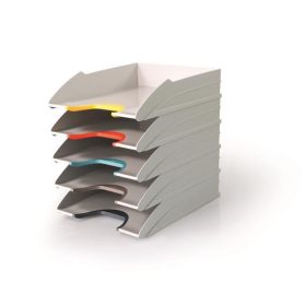   Irattálca szett, műanyag, 5 részes, DURABLE VARICOLOR MIX (DB770427)