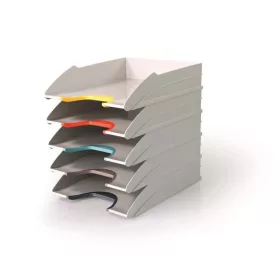   Irattálca szett, műanyag, 5 részes, DURABLE VARICOLOR MIX (DB770427)