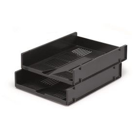 Irattálca, műanyag, DURABLE Optimo, fekete (DB784058)