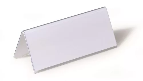 Névtábla tartó, asztali, 61/122x150 mm, DURABLE (DB805019)