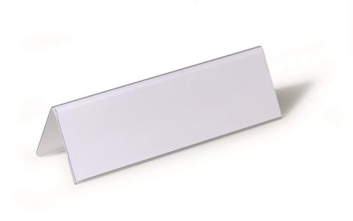 Névtábla tartó, asztali, 61/122x210 mm, DURABLE (DB805219)