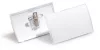 Névkitűző, csíptetővel és tűvel, PP, 54x90 mm, DURABLE CLICK FOLD (DB821419)