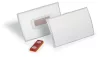 Névkitűző, mágnessel, elfordulásgátlóval, 90x54 mm, DURABLE CLICK FOLD (DB826019)