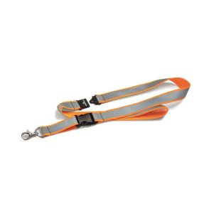   Azonosítókártya-tartó, nyakba akasztható, biztonsági csattal, fényvisszaverő, DURABLE (DB869209)