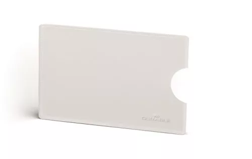 Bankkártyatartó, 1 db-os, RFID védelemmel, DURABLE, áttetsző (DB890319)