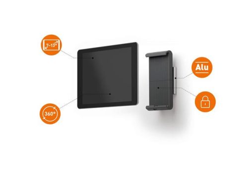 Tablet tartó, fali, DURABLE (DB893323)