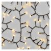 LED karácsonyi fényfüzér – süni, 12 m, kültéri és beltéri, meleg fehér, időzítő
