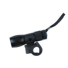   DUNLOP kerékpár első lámpa, villogó és zseblámpa, 9LED