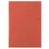 Gumis mappa, karton, A4, DONAU Standard, piros (DFEP041G)