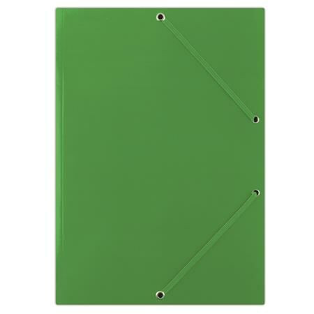 Gumis mappa, karton, A4, DONAU Standard, zöld (DFEP061G)