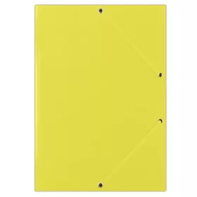   Gumis mappa, karton, A4, DONAU Standard, citromsárga (DFEP111G)