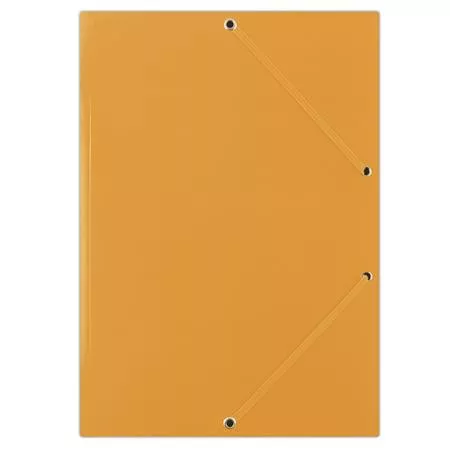 Gumis mappa, karton, A4, DONAU Standard, narancssárga (DFEP12G)