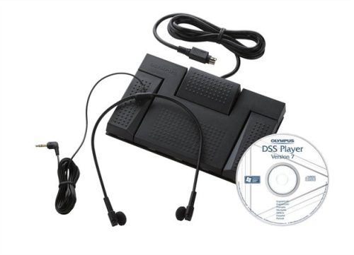 Átjátszó készlet (lábpedál,fülhallgató, DSS Player Standard átírómodul), OLYMPUS AS-2400 (DFOAS2400)