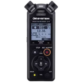   Diktafon, digitális, 16 GB memória, OM SYSTEM LS-P5, fekete (DFOLSP5)
