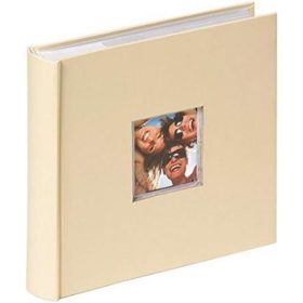   Fotóalbum, 200 fotó, 10x15 cm, Walther Fun, krém (DKFOA01)