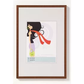 Képkeret, műanyag, 10x15 cm, New Lifestyle, bronz (DKL004)