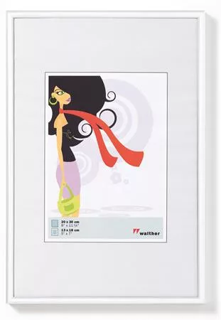 Képkeret, műanyag, 10x15 cm, New Lifestyle, fehér (DKL006)